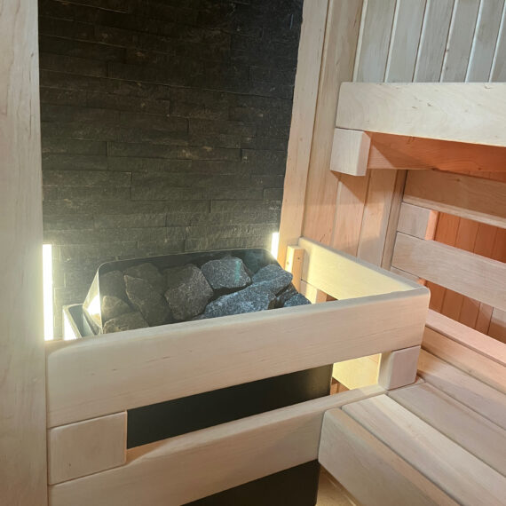 Kamienie lawowe w piecu Helo